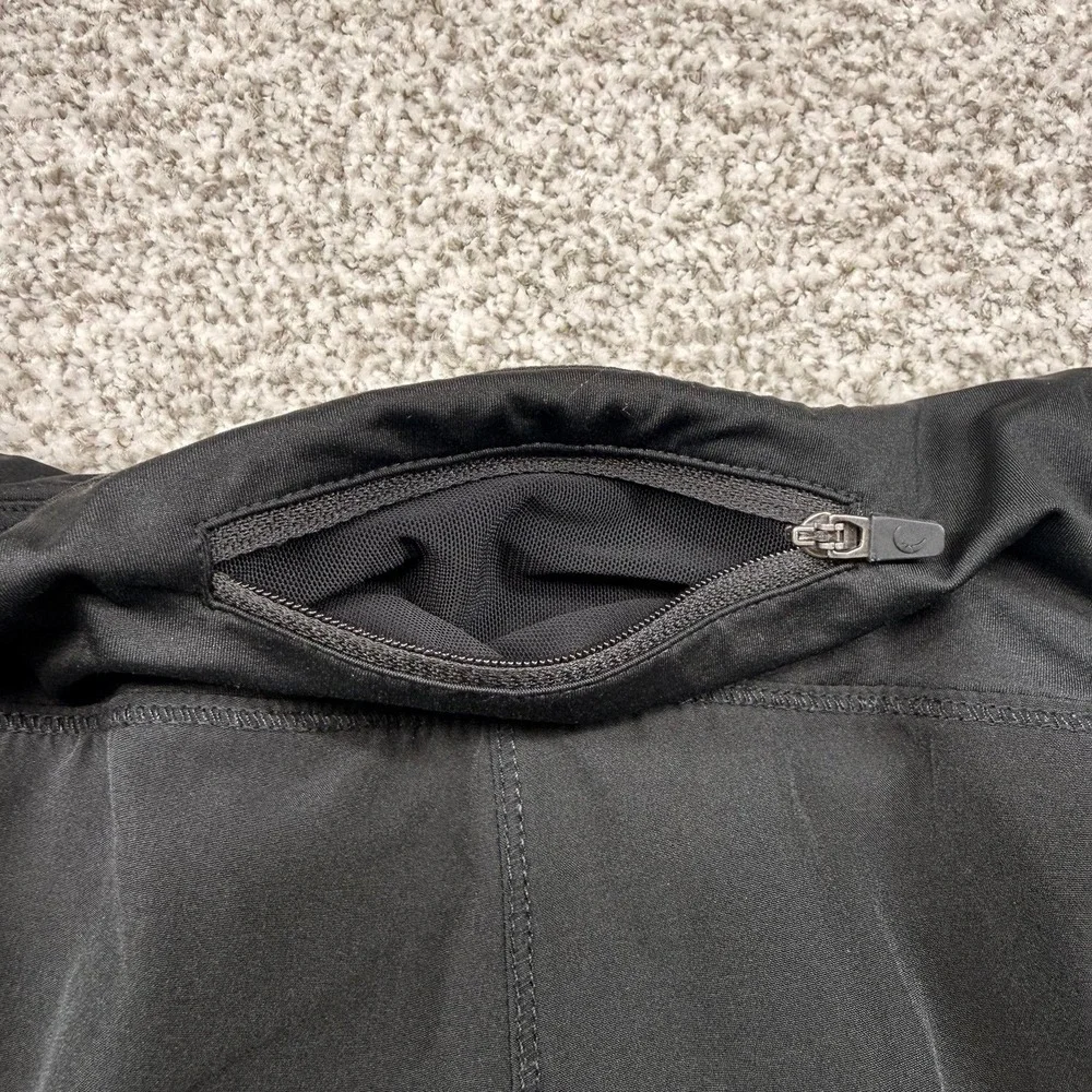 Women's ZYIA‎ Active Black Mesh Energy Lined Athletic Running Shorts Size XXXL